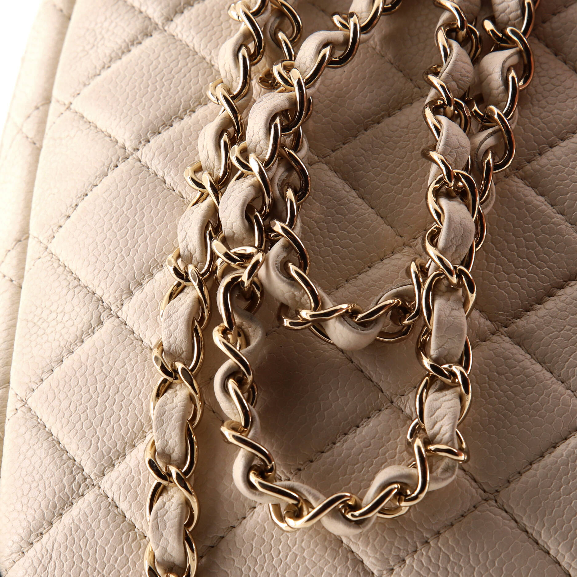 Chanel Coco Tassel Camera Case Quilted Caviar Medium