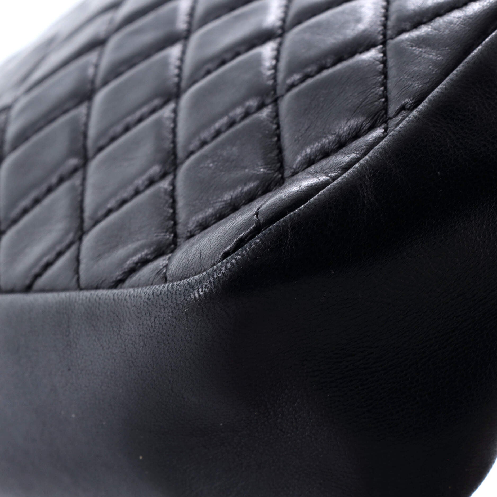Chanel Westminster Pearl Chain Flap Bag Quilted Lambskin Medium