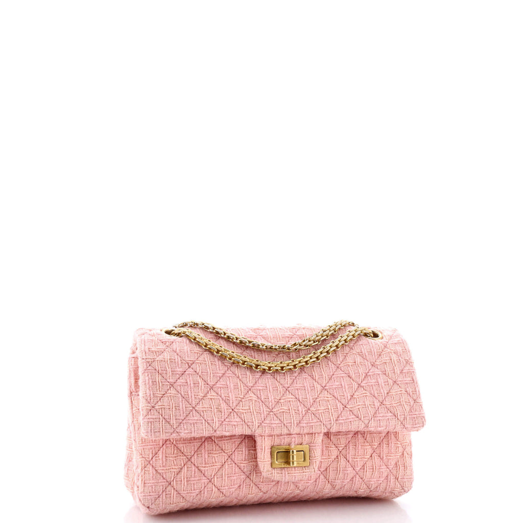 Chanel Reissue 2.55 Flap Bag Quilted Tweed 225