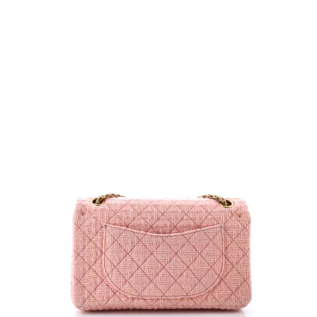 Chanel Reissue 2.55 Flap Bag Quilted Tweed 225