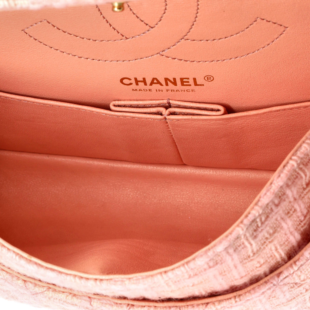 Chanel Reissue 2.55 Flap Bag Quilted Tweed 225