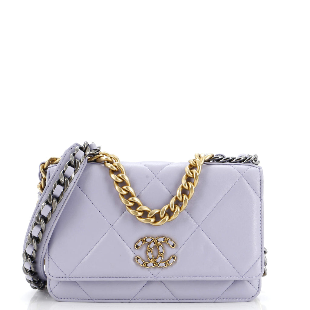 Chanel 19 Wallet on Chain Quilted Lambskin