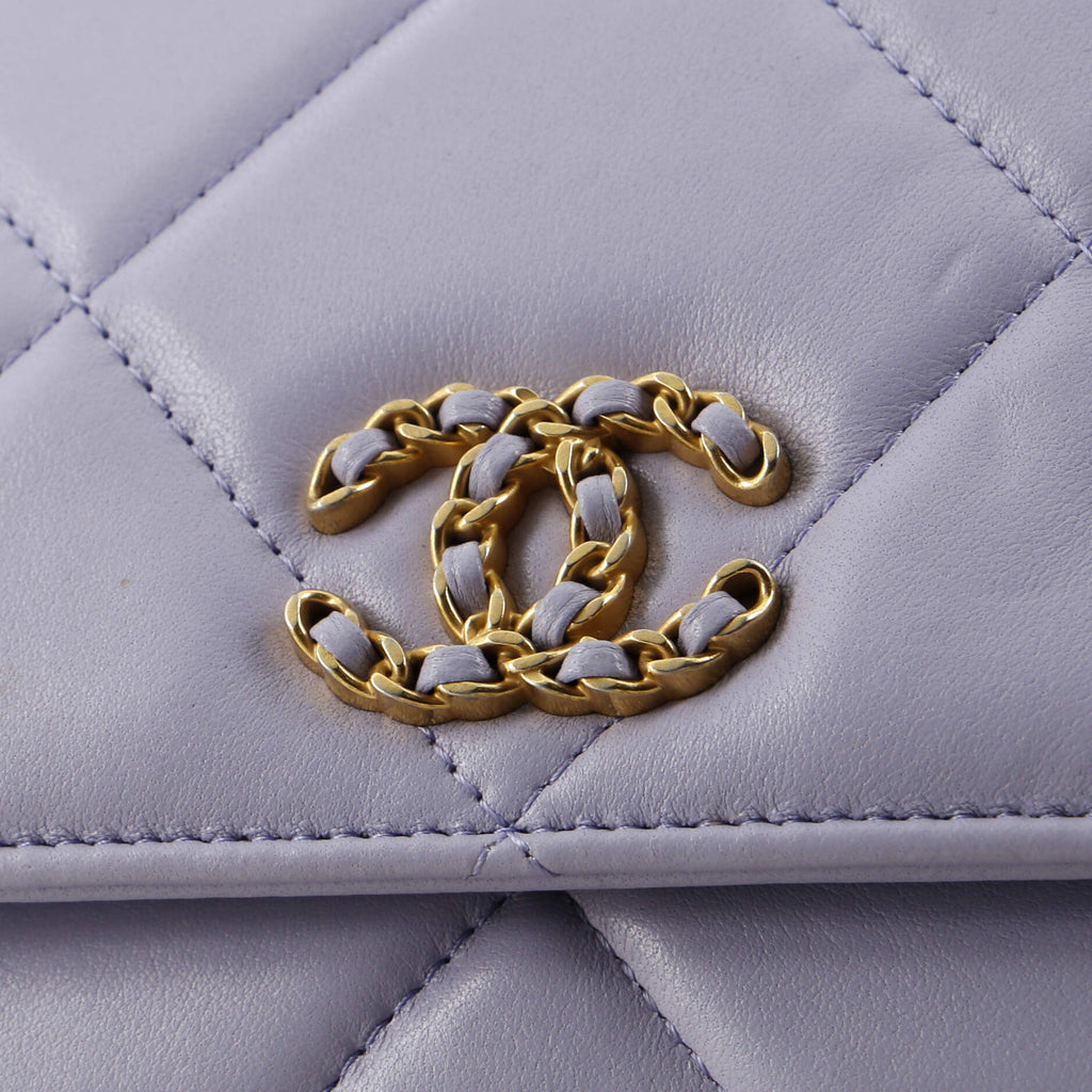 Chanel 19 Wallet on Chain Quilted Lambskin