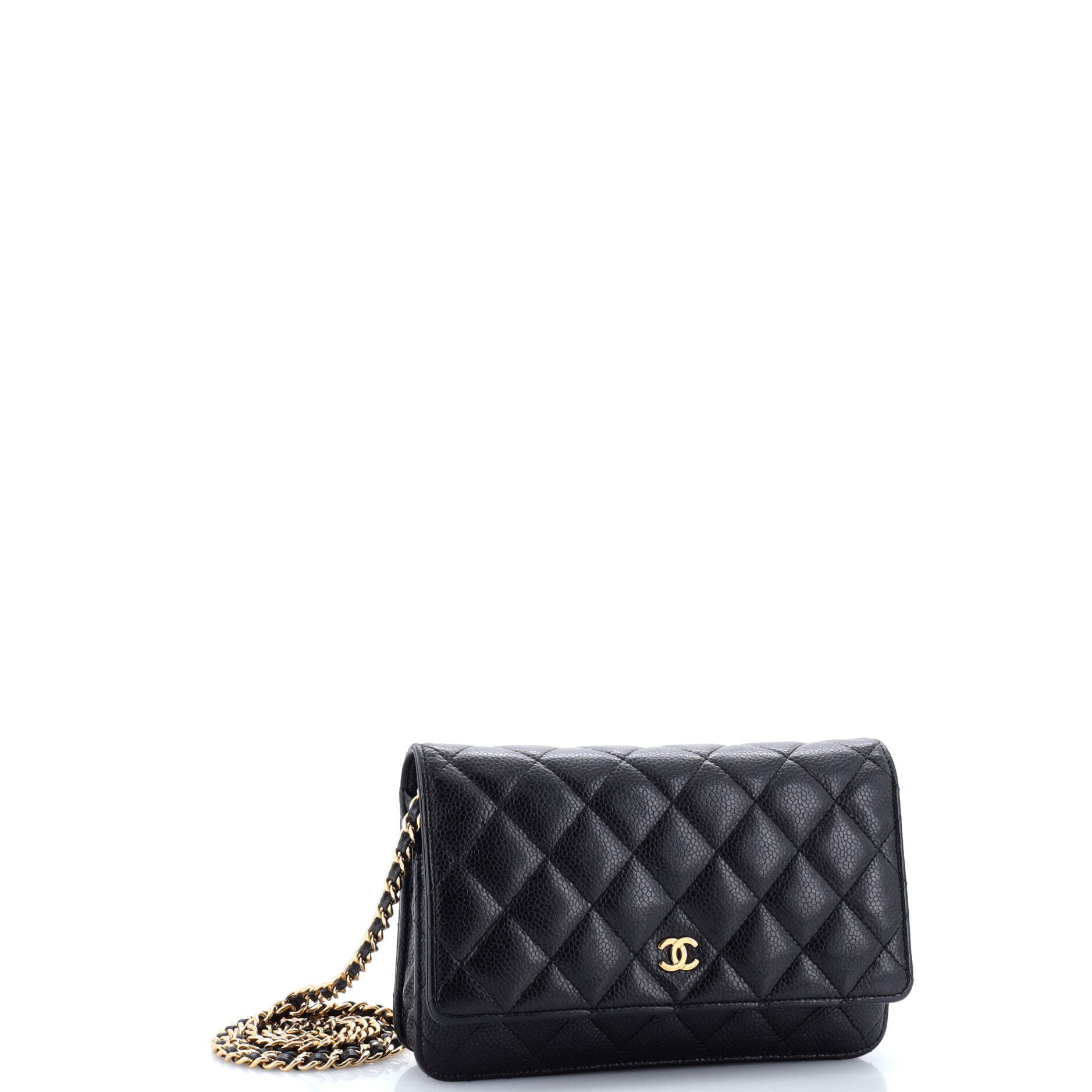 Chanel Wallet on Chain Quilted Caviar