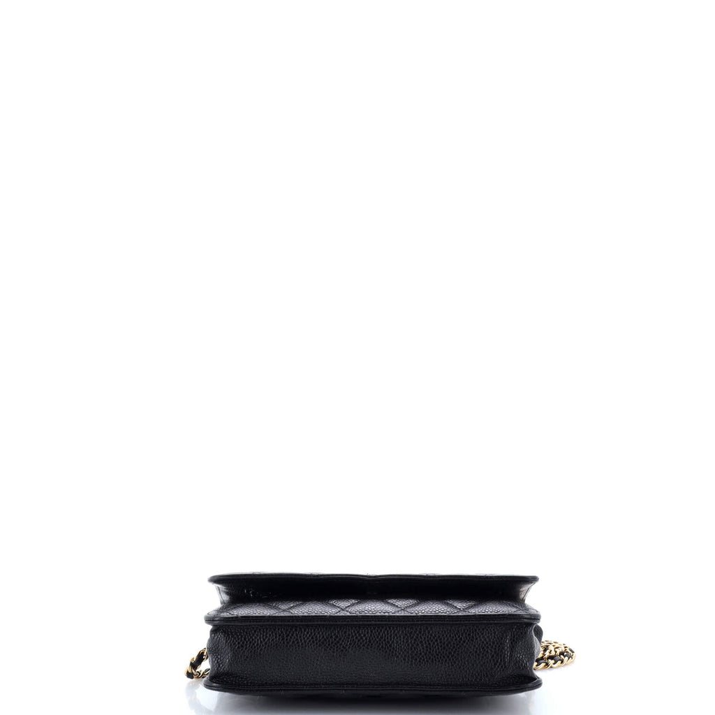 Chanel Wallet on Chain Quilted Caviar