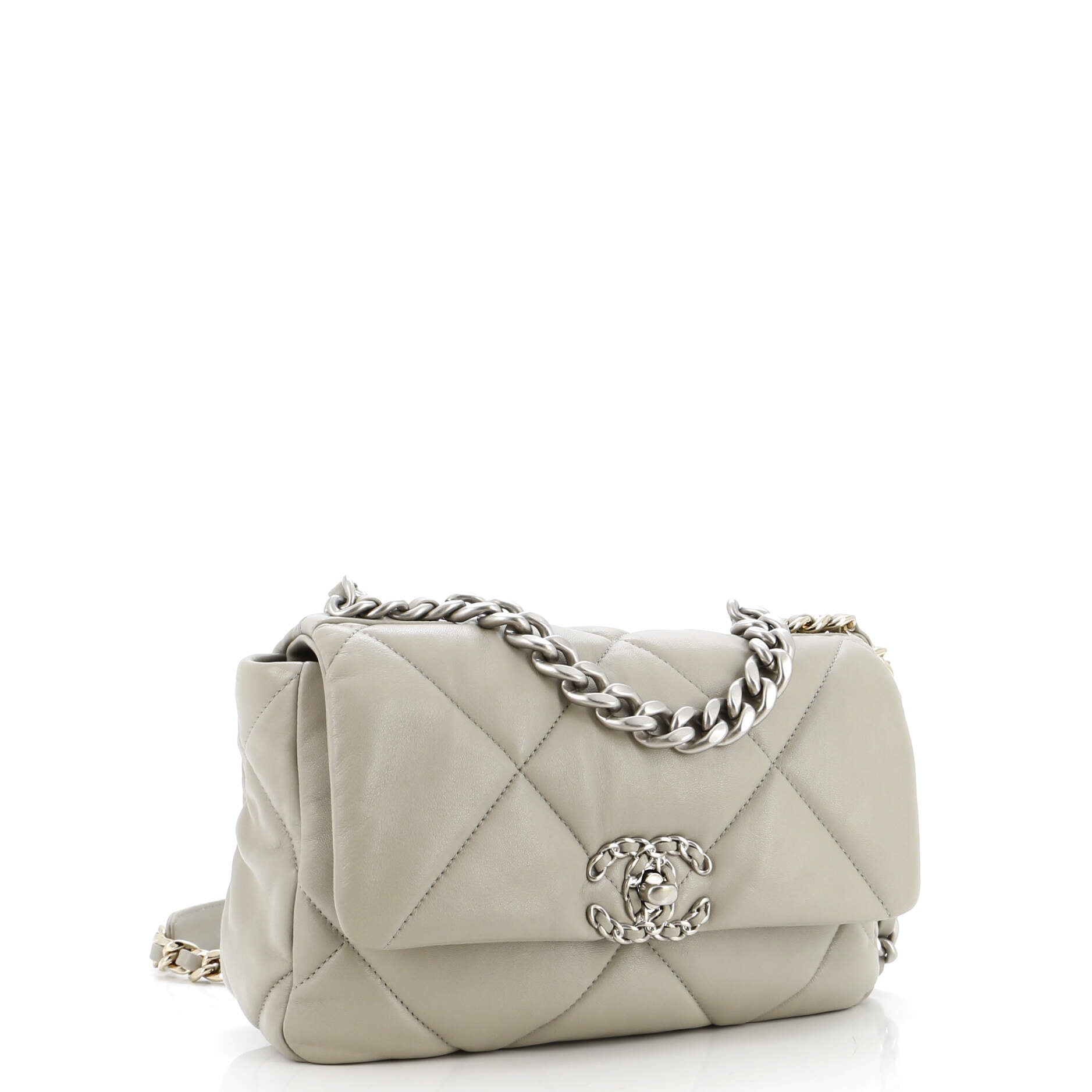 Chanel 19 Flap Bag Quilted Leather Medium