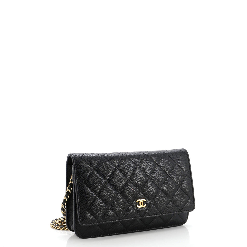 Chanel Wallet on Chain Quilted Caviar