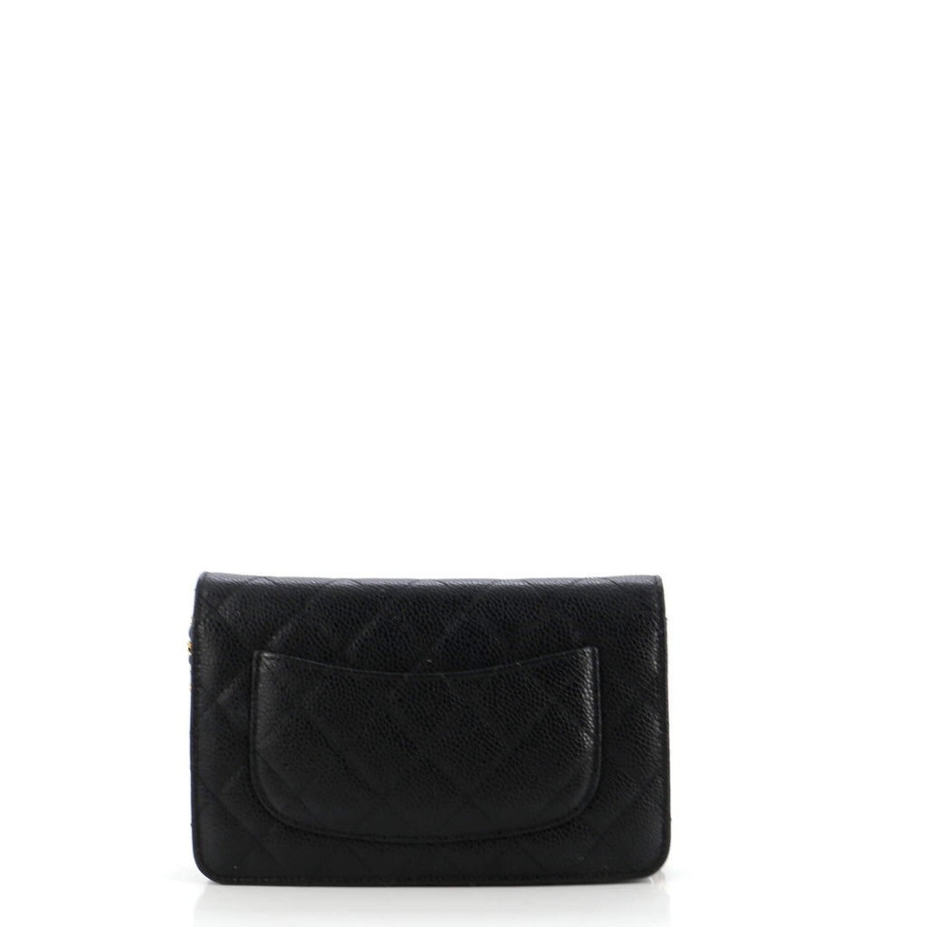 Chanel Wallet on Chain Quilted Caviar