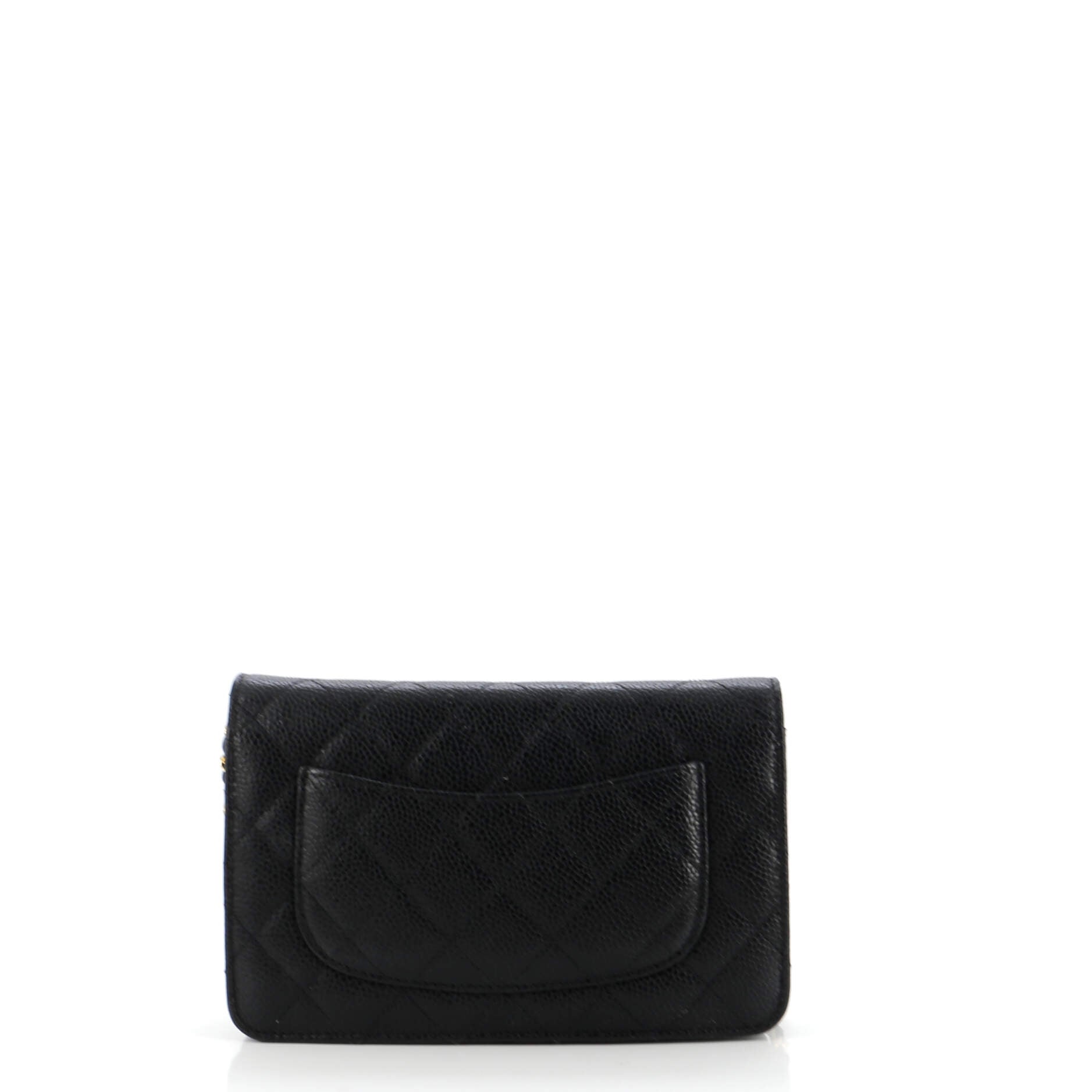 Chanel Wallet on Chain Quilted Caviar