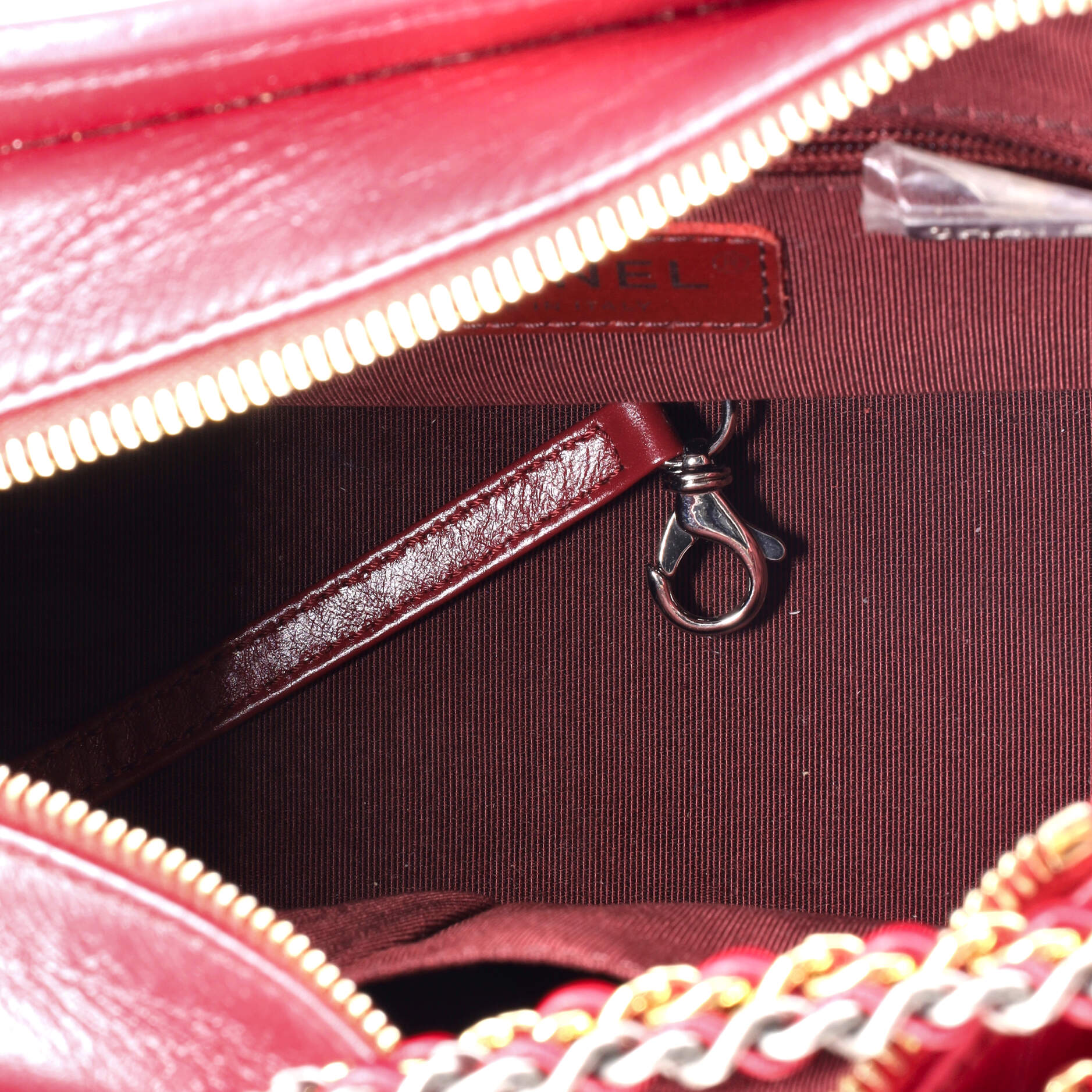 Chanel Gabrielle Hobo Chevron Aged Calfskin Small