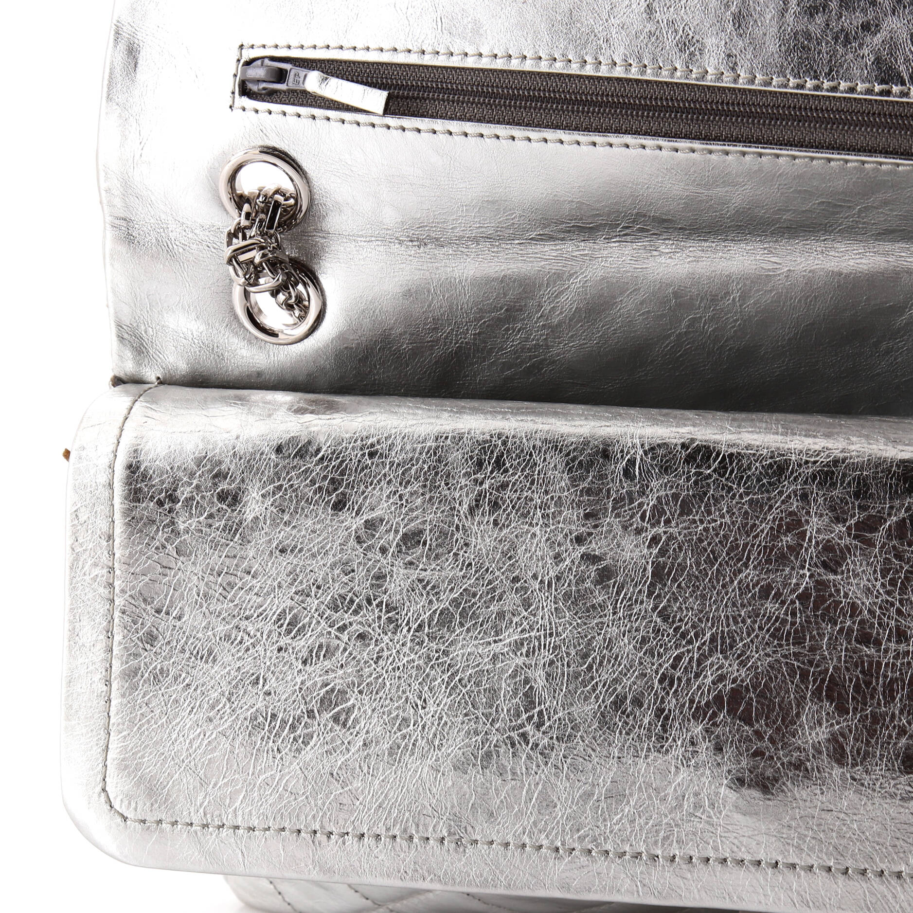 Chanel Reissue 2.55 Flap Bag Quilted Metallic Aged Calfskin 227