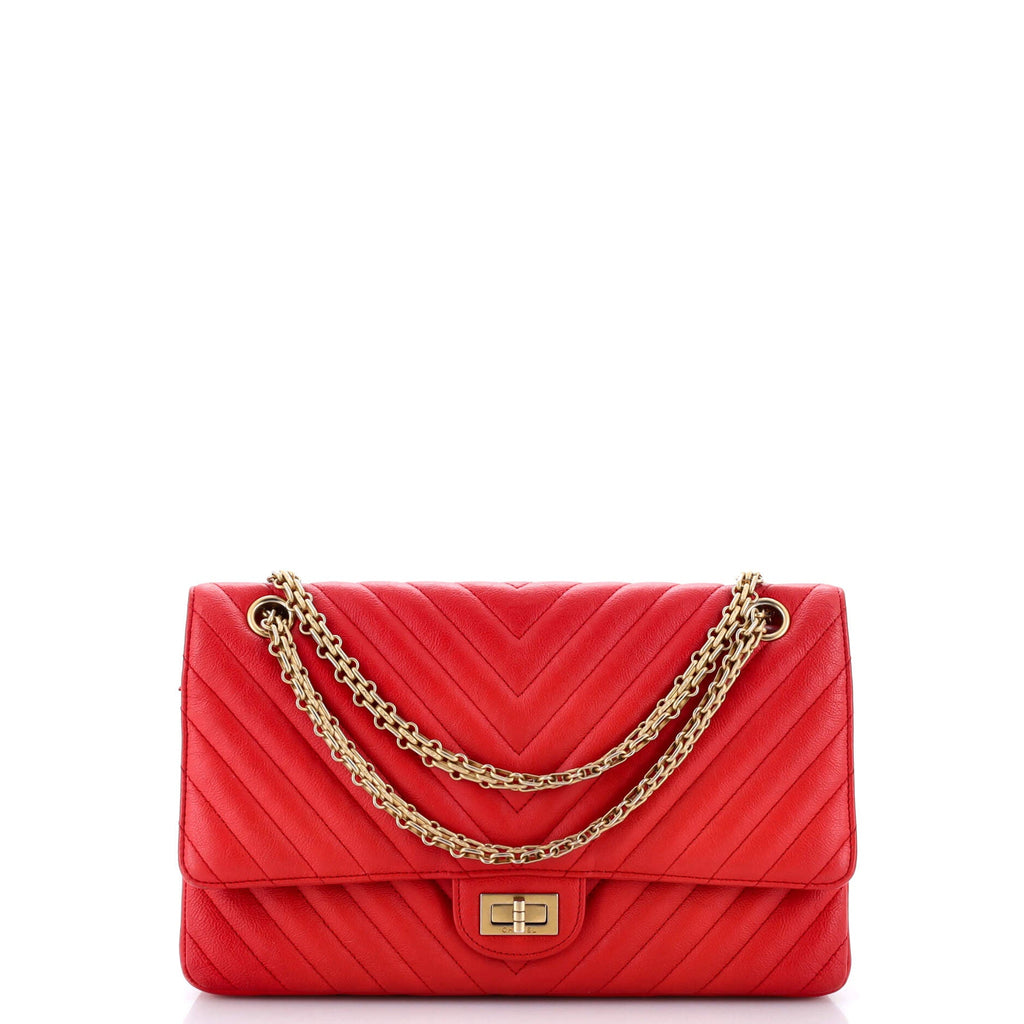 Chanel Reissue 2.55 Flap Bag Chevron Sheepskin 226
