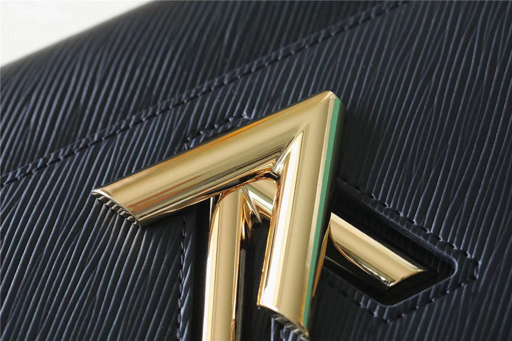 Louis Vuitton Twist MM Epi Black For Women, Women’s Bags, Shoulder And Crossbody Bags 9.1in/23cm Louis Vuitton M59887