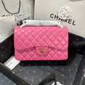 ChanelLarge Classic Handbag Gold Hardware PiNike For Women Handbags, Shoulder Bags 11.8in/30cm