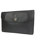 Louis Vuitton Montaigne  Leather Clutch Bag