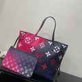 Louis Vuitton Neverfull MM Tote Bag Monogram Canvas Midnight Fuchsia For Women,  Shoulder Bags 12.2in/31cm Louis Vuitton M20511