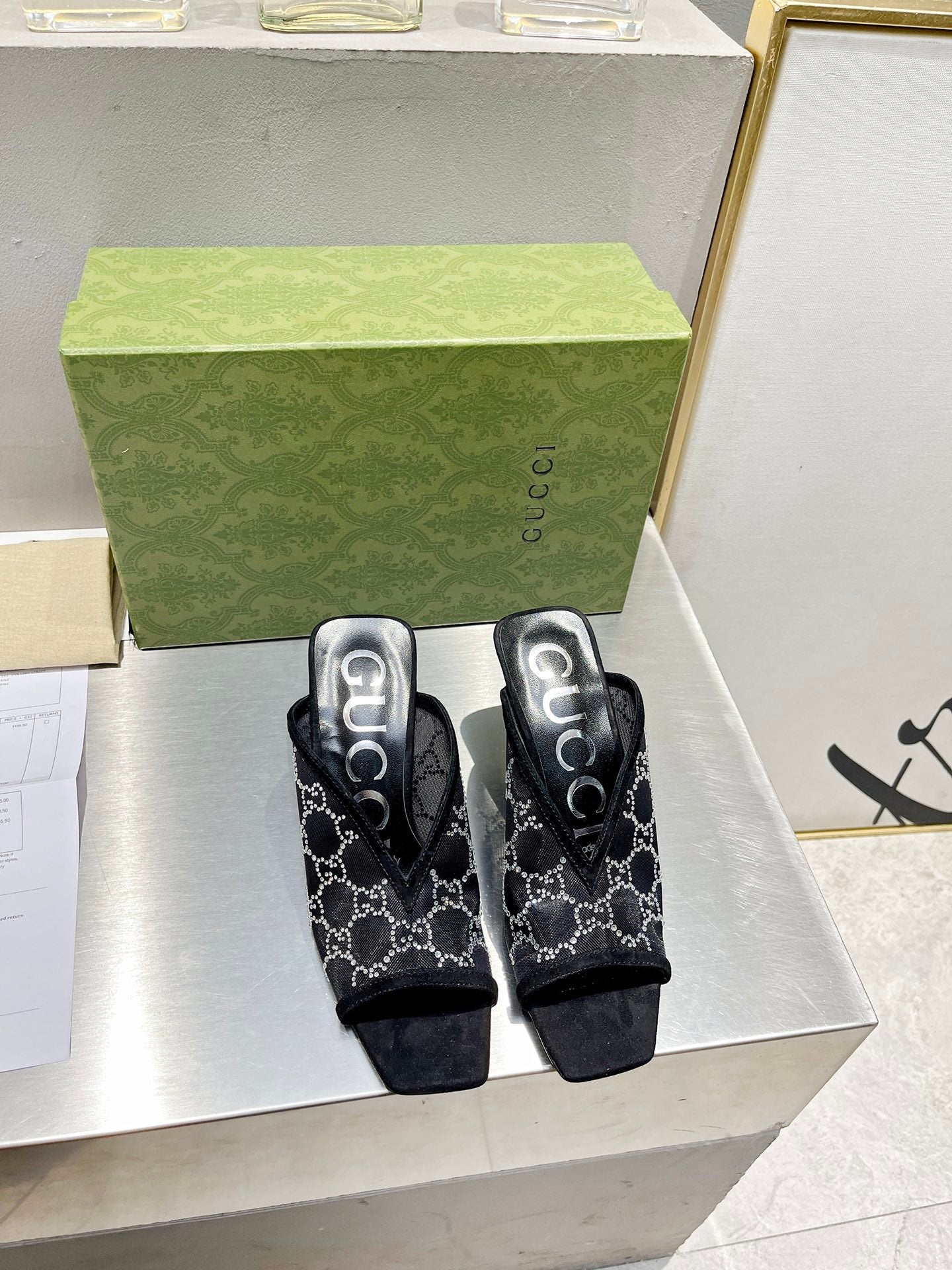 New 1:1 rep Gucci HIGH HEELS 043