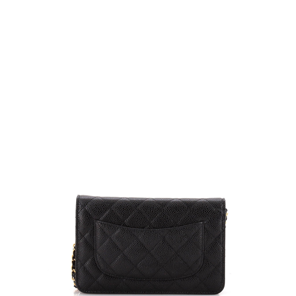 Chanel Wallet on Chain Quilted Caviar