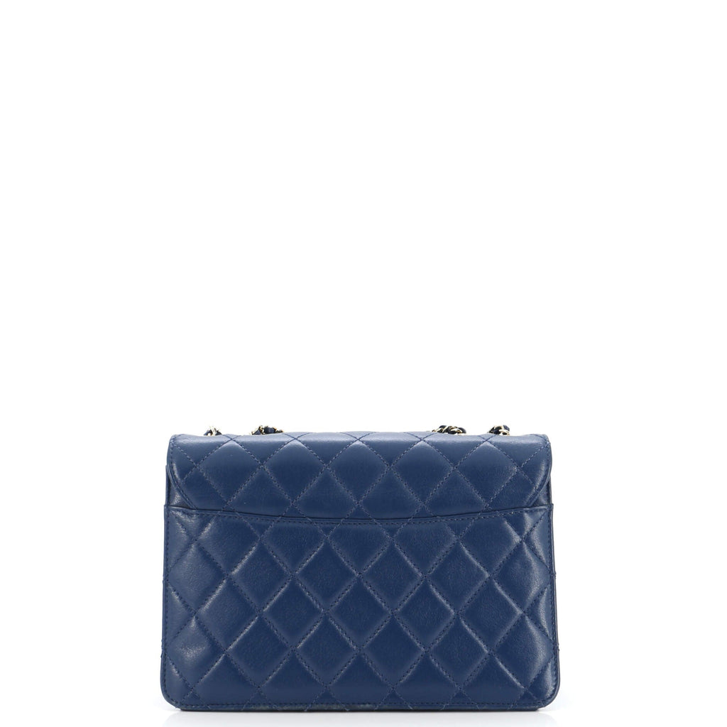 Chanel Beauty Lock Flap Bag Quilted Sheepskin Small