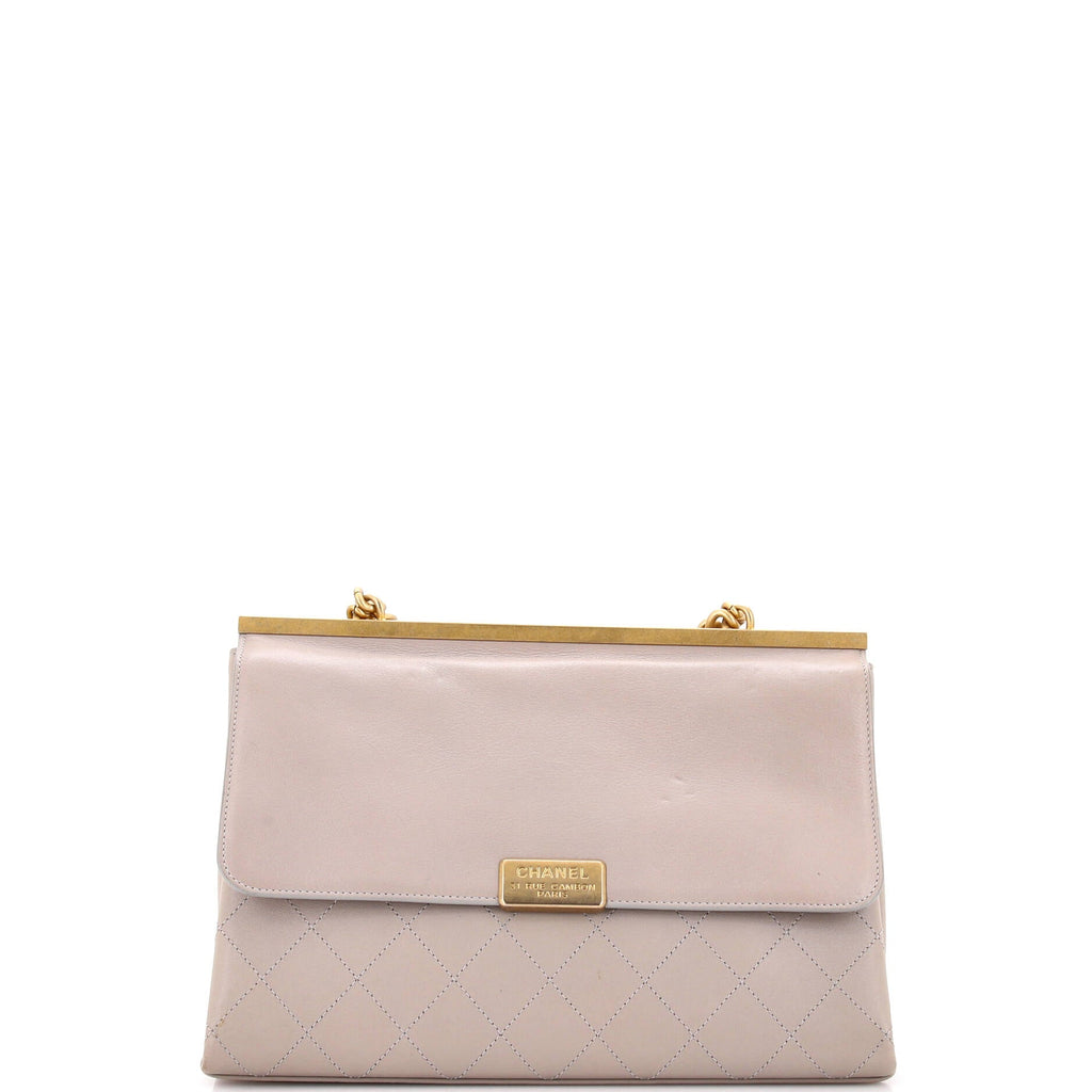 Chanel Coco Luxe Flap Bag Quilted Calfskin Medium