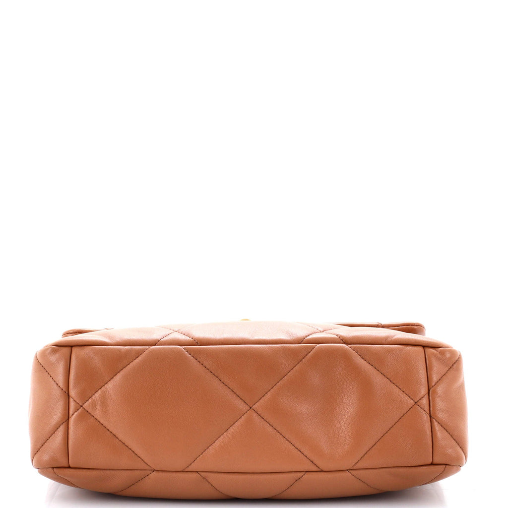 Chanel 19 Flap Bag Quilted Leather Large
