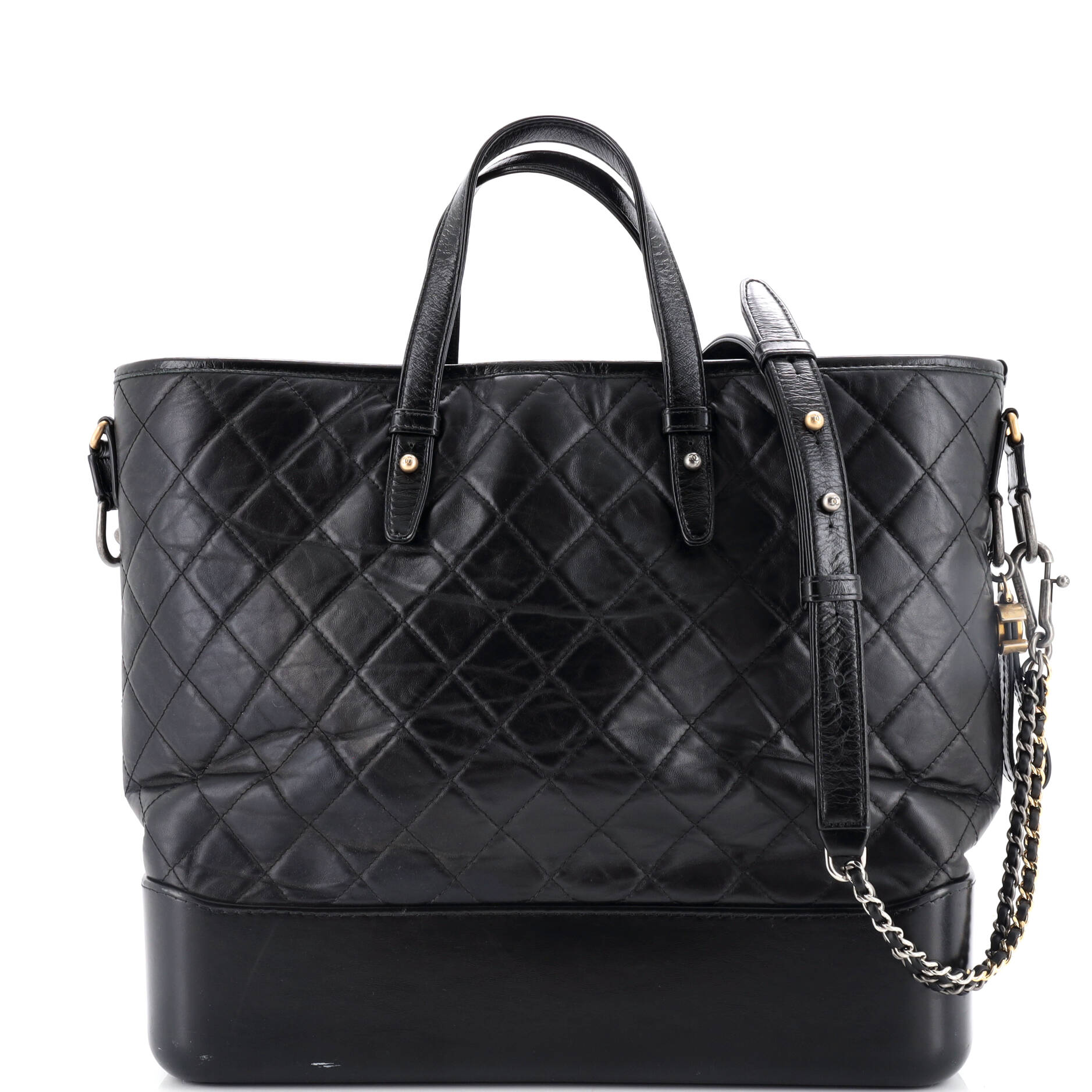 Chanel Gabrielle Shopping Tote Quilted Calfskin Large