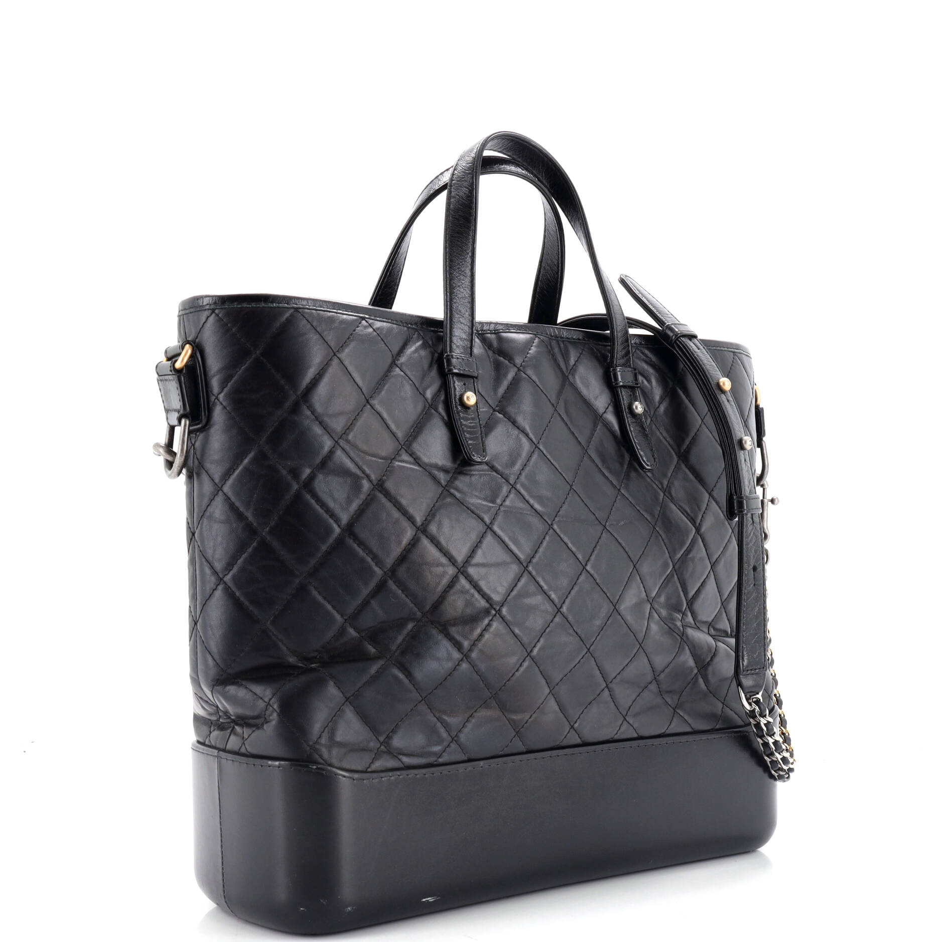 Chanel Gabrielle Shopping Tote Quilted Calfskin Large
