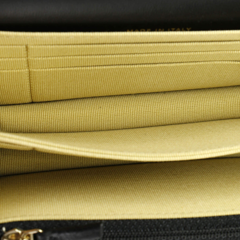 Chanel Coco Clips Wallet on Chain Embellished Quilted Lambskin Mini