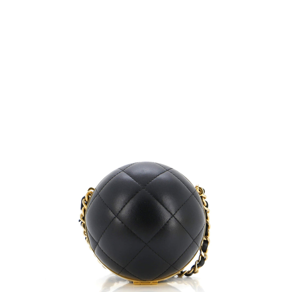 Chanel 22 Sphere Minaudiere Quilted Lambskin