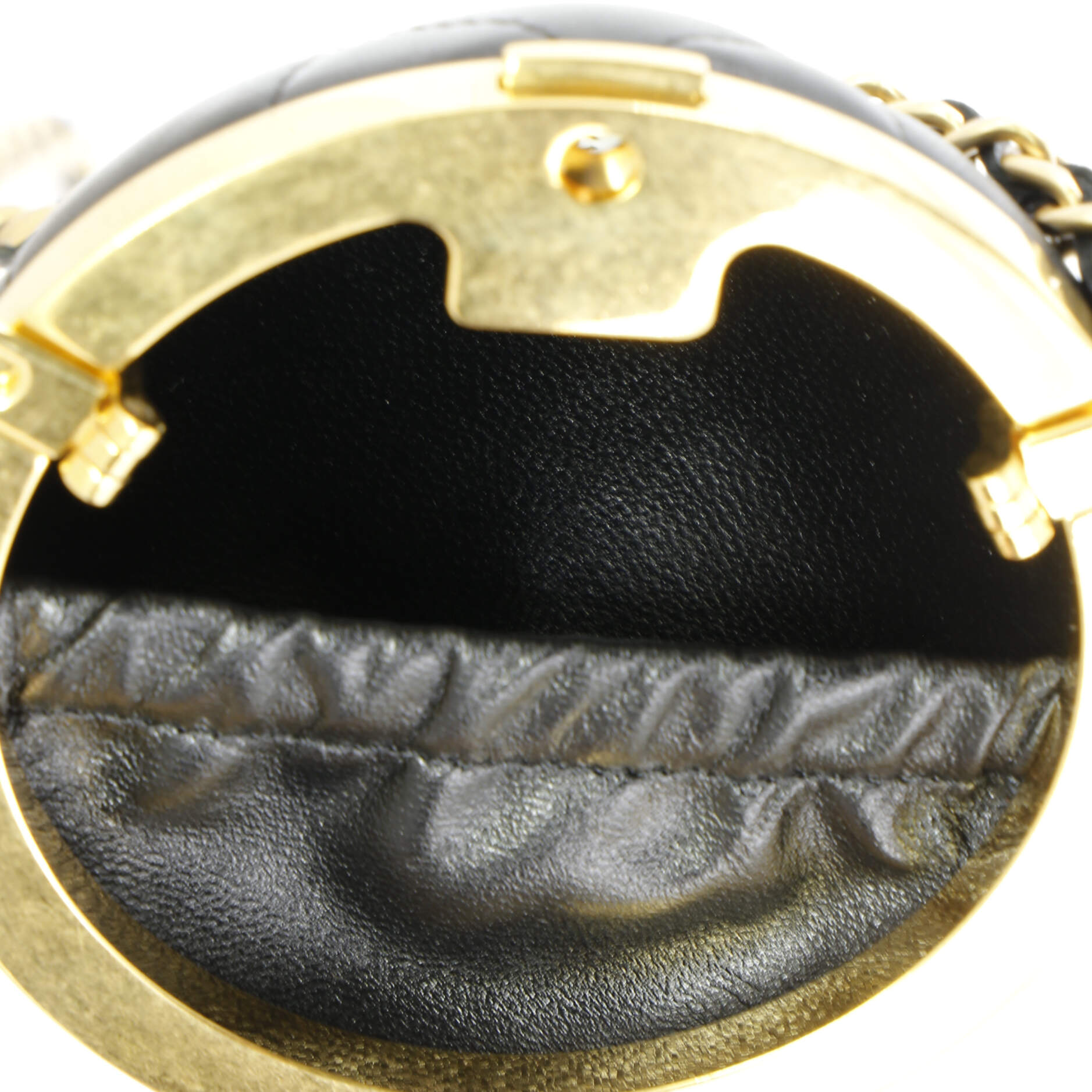 Chanel 22 Sphere Minaudiere Quilted Lambskin