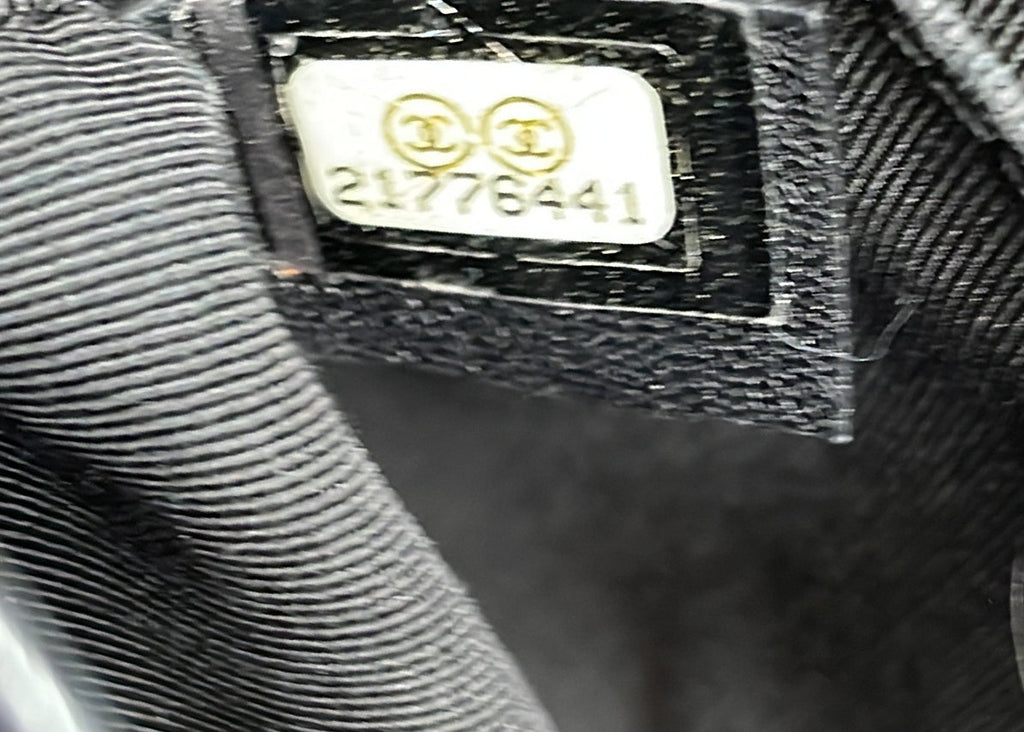 Chanel Crest Boy Flap Bag Quilted Lambskin Old Medium