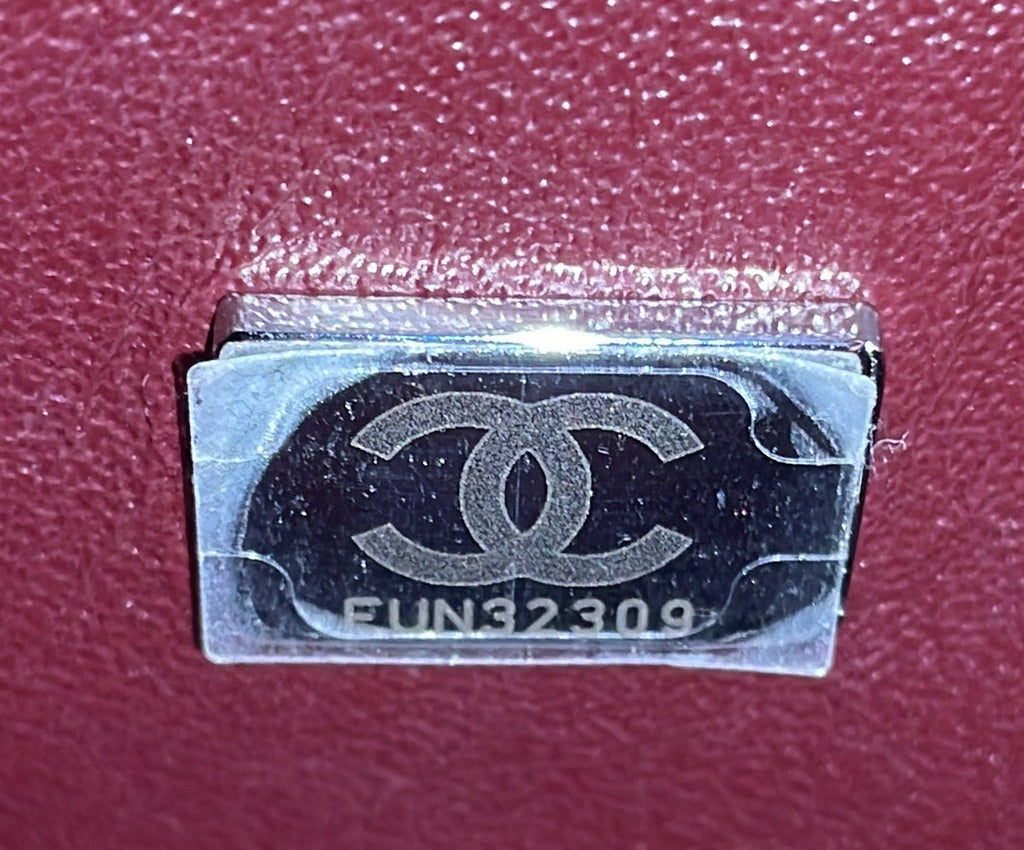Chanel Classic Double Flap Bag Quilted Caviar Medium