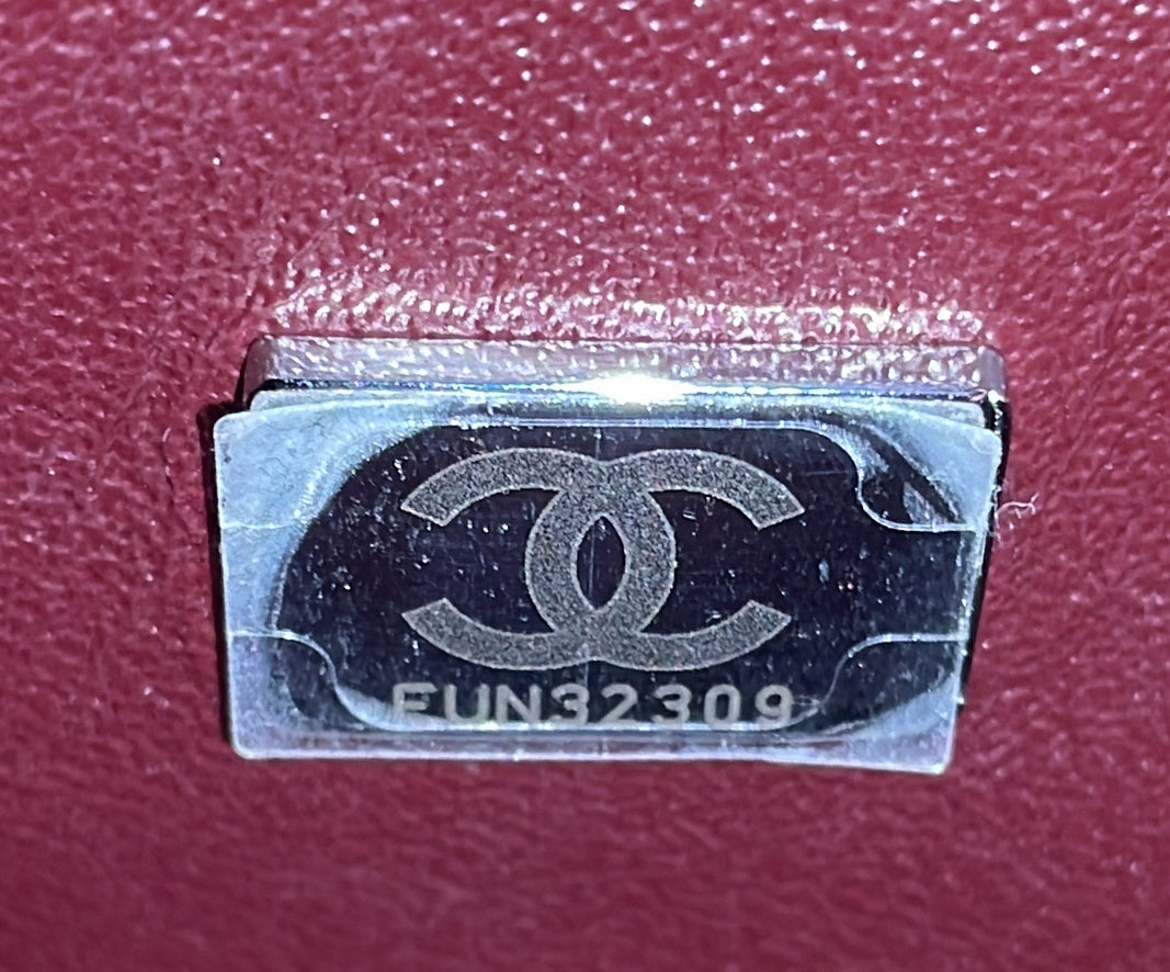 Chanel Classic Double Flap Bag Quilted Caviar Medium