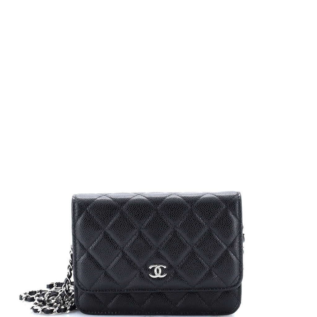 Chanel Wallet on Chain Quilted Caviar Mini