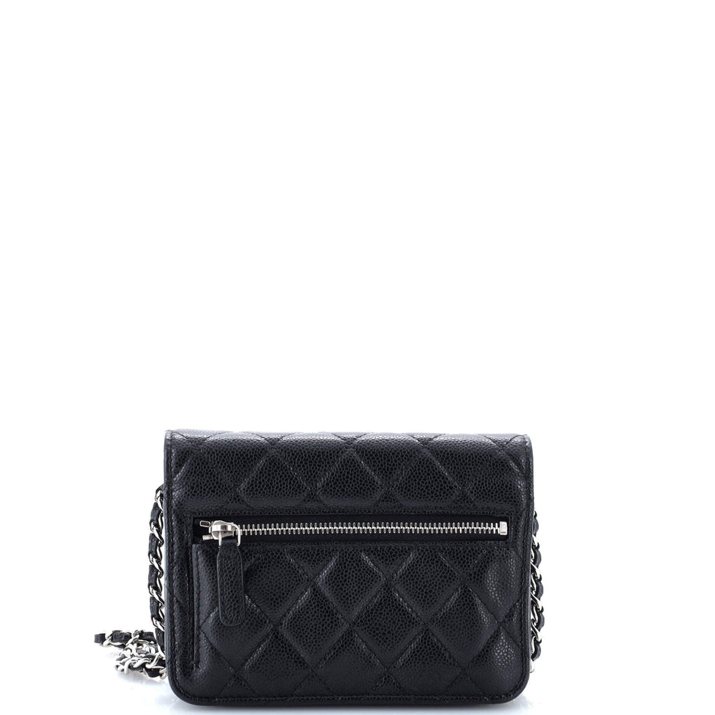 Chanel Wallet on Chain Quilted Caviar Mini