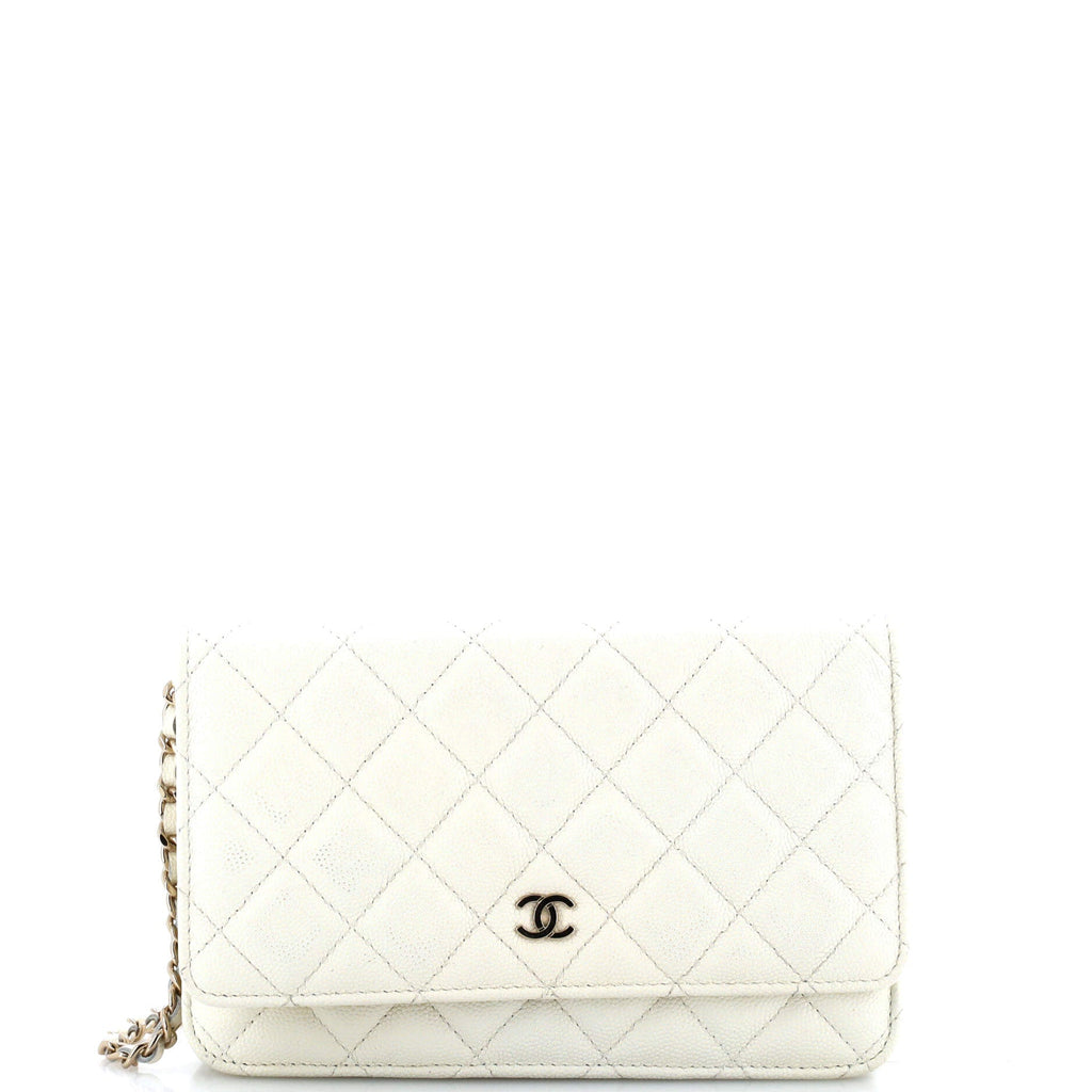 Chanel Wallet on Chain Quilted Caviar Mini