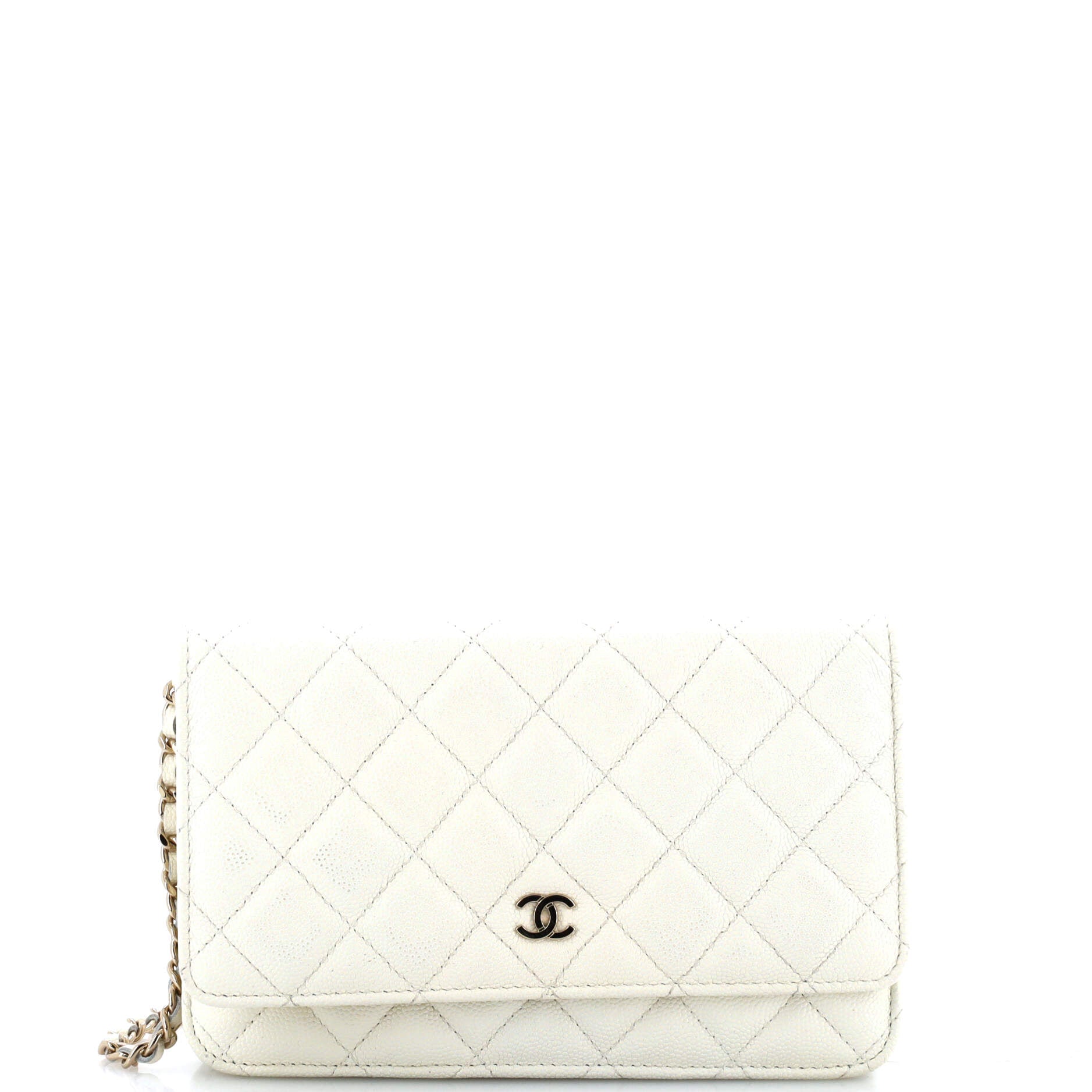 Chanel Wallet on Chain Quilted Caviar Mini