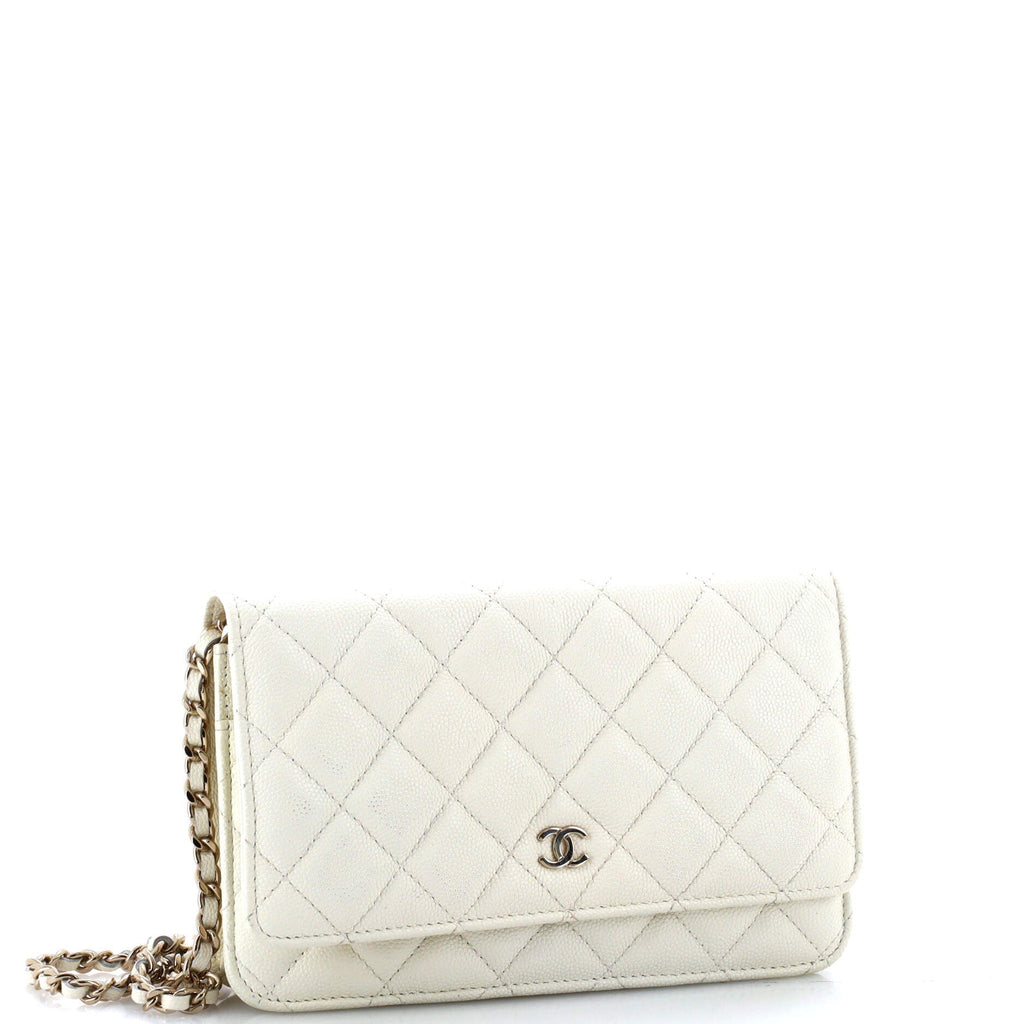 Chanel Wallet on Chain Quilted Caviar Mini