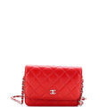 Chanel Wallet on Chain Quilted Caviar Mini