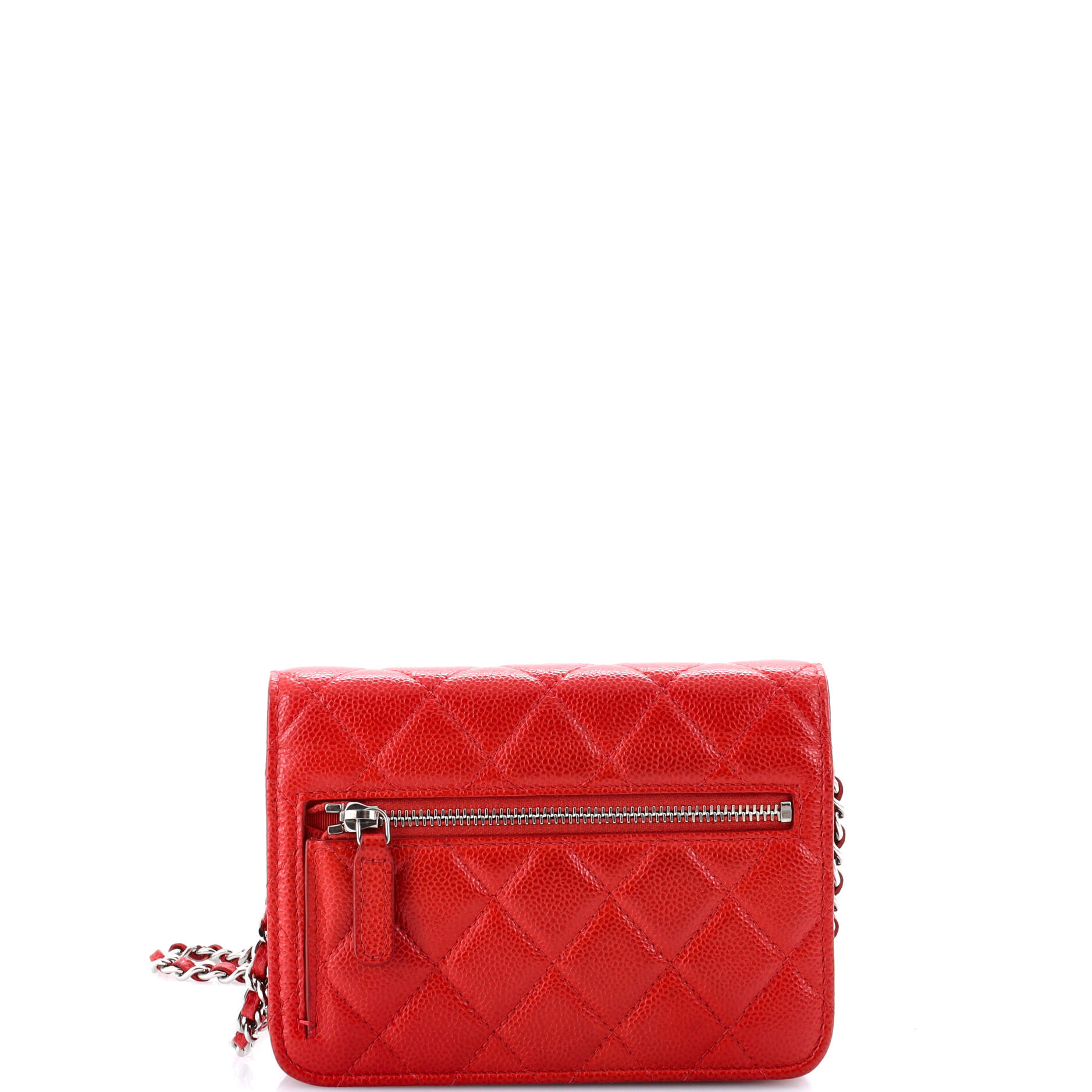 Chanel Wallet on Chain Quilted Caviar Mini