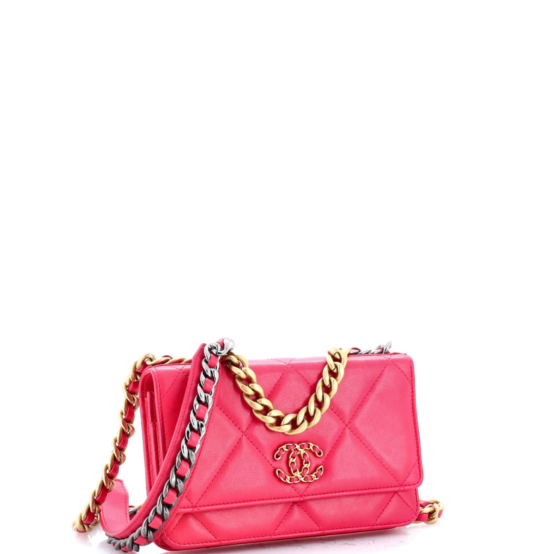 Chanel 19 Wallet on Chain Quilted Lambskin