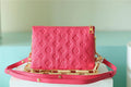 Louis Vuitton Coussin Grain GlamIuo Pink For Women, WomenÃƒÂ¢Ã¢â€šÂ¬Ã¢â€žÂ¢s Bags, Shoulder And Crossbody Bags 8.3in/21cm Louis Vuitton M20750