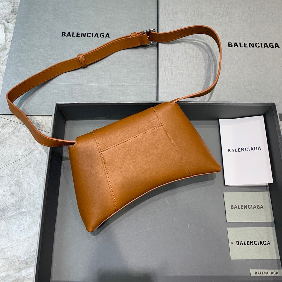Downtown XS Shoulder Bag In Brown, For Women,  Bags 10in/25cm