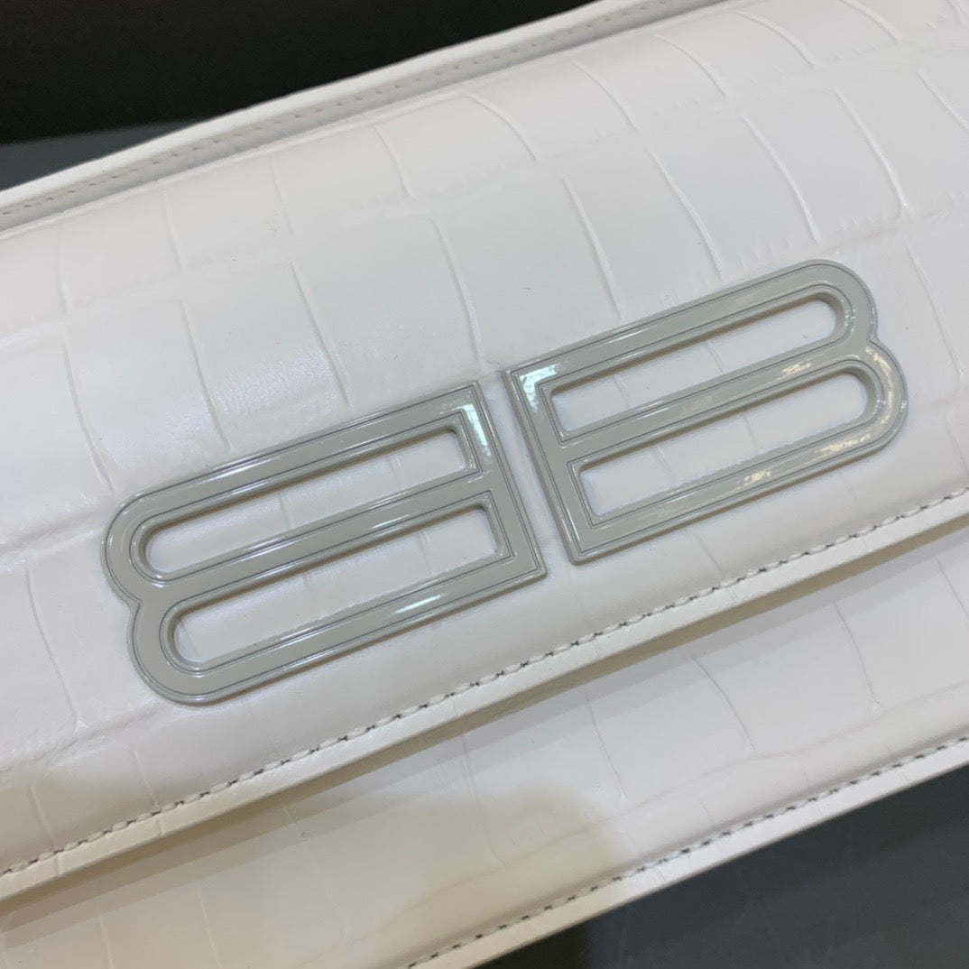 Gossip Small Shoulder Bag White, For Women,  Bags 9.1in/23cm