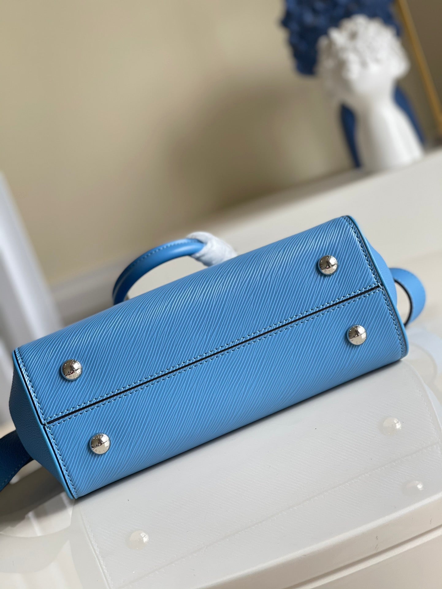 Louis Vuitton Grenelle Tote PM Epi Blue For Women, WomenÃƒÂ¢Ã¢â€šÂ¬Ã¢â€žÂ¢s Handbags, Shoulder And Crossbody Bags 10.6in/27cm Louis Vuitton