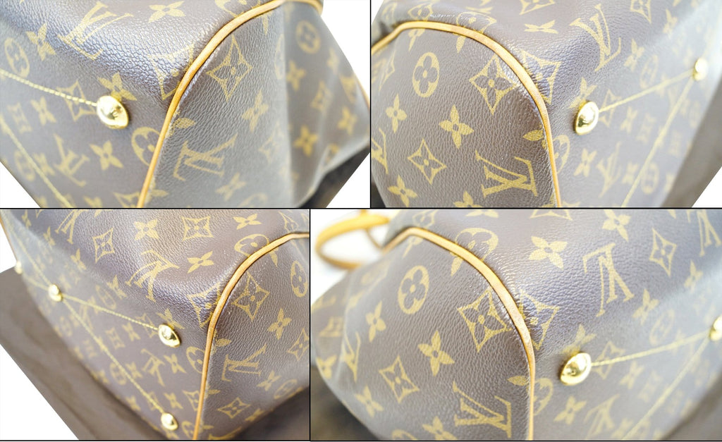 LOUIS VUITTON Tivoli GM Monogram Canvas Shoulder Bag Brown