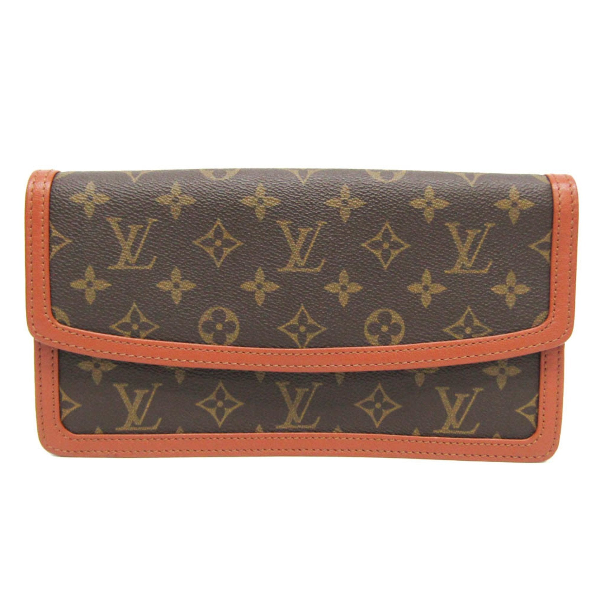 Louis Vuitton Pochette Dame  Canvas Clutch Bag