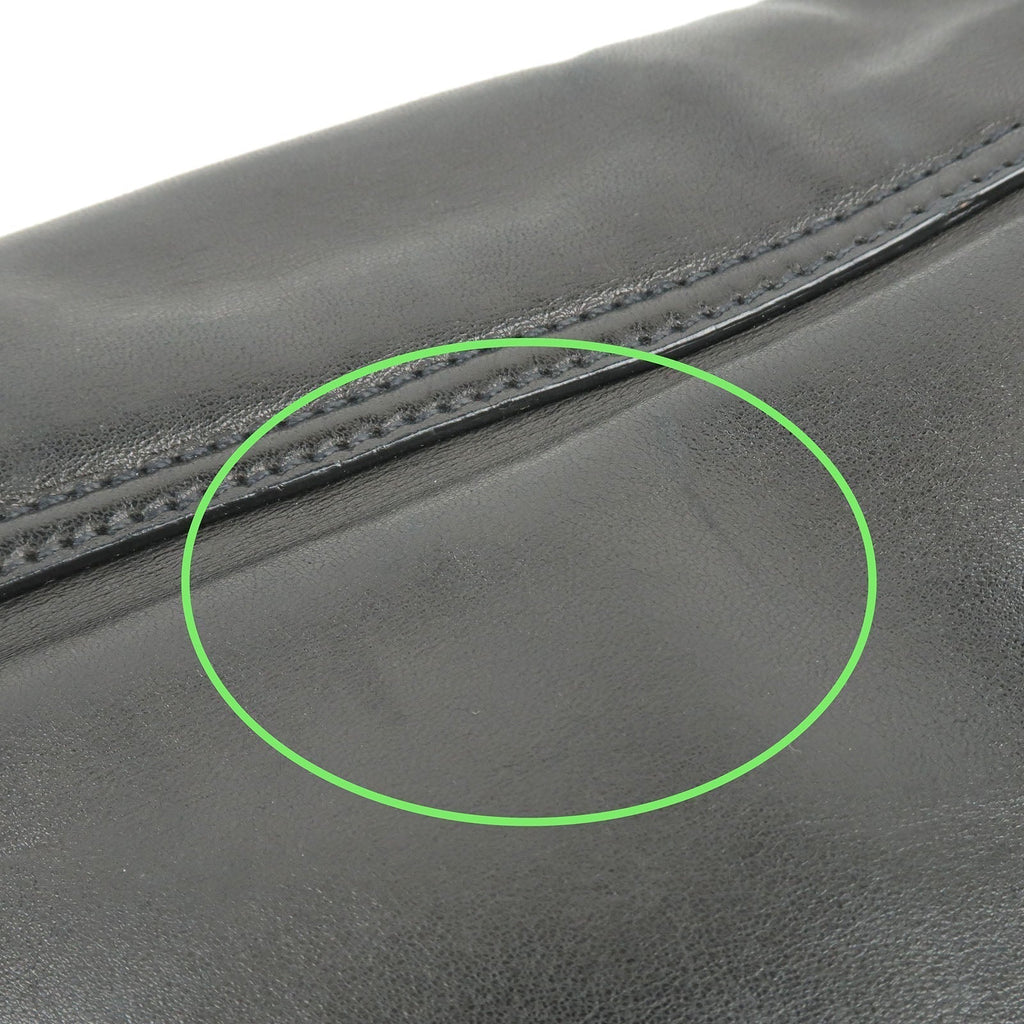 Prada Leather Shoulder Bag NERO Black