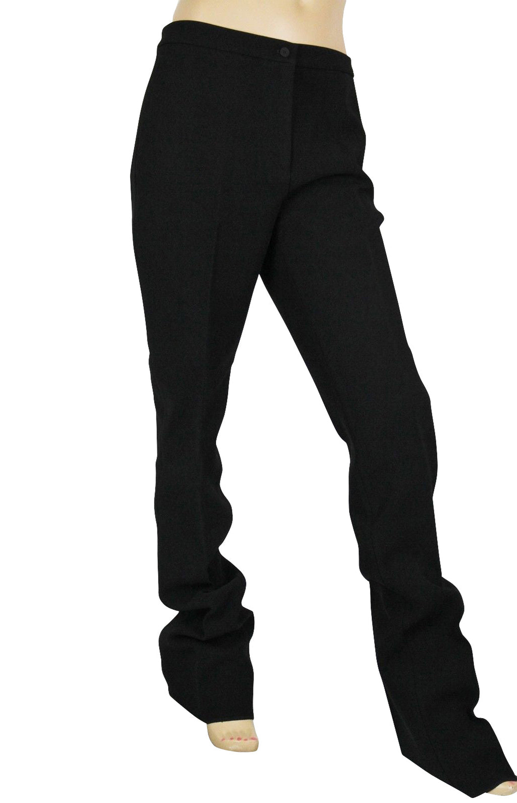 Bottega Veneta Women's Black Triacetate Polyester Dress Pant (42)