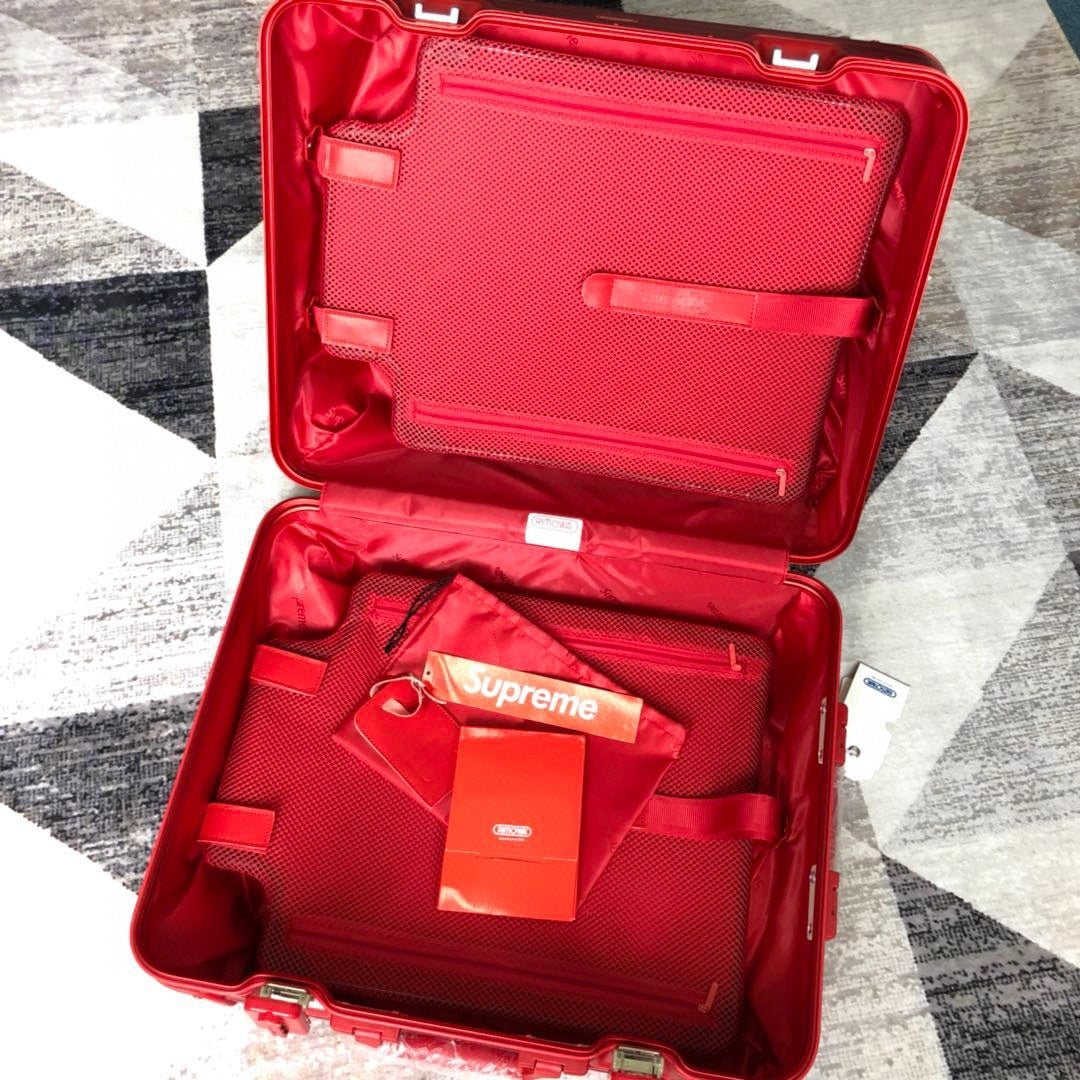 Supreme Rolling Vali In Red For MLB, LuGucciage 20in/51cm Top Quality